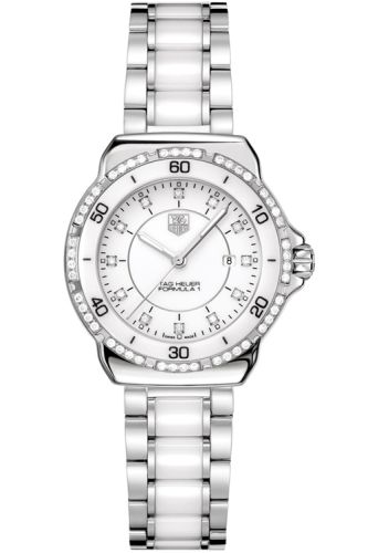 TAG Heuer Formula 1 32 Stainless Steel / Diamond / White / Bracelet